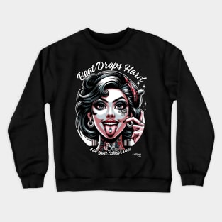 Rebel Elixir: Pin-Up Potion Crewneck Sweatshirt